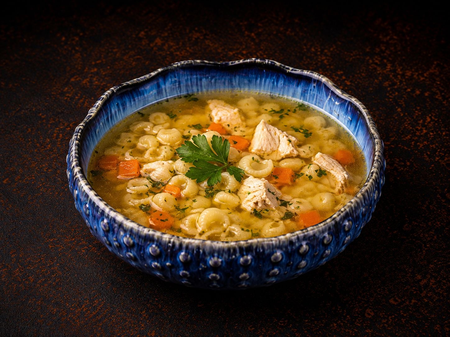 Золотая куриная лапша
